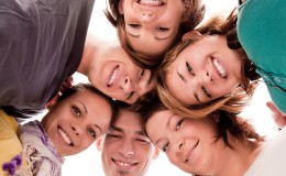 teenagers in circle